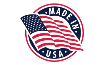 Made in USA badge for ResveraBurn